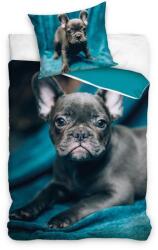  Kölyökkutyás ágyneműhuzat szett - Francia bulldog (NL215022) (NL215022)