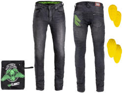 W-TEC Férfi motoros farmer W-TEC Leonard fekete L (21170-L)