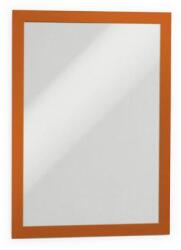 DURABLE Duraframe A4 2db narancssárga öntapadó információs keret (487209) (487209)