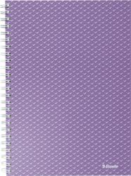 Esselte Colour Breeze A5, 80 lap, vonalas, levendula (628474)