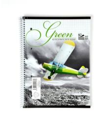 Notes A5, 80 lap, spirállal az oldalán, négyzetrácsos (15085/2b)