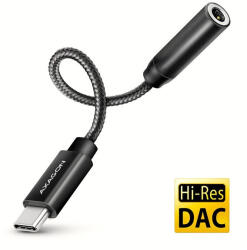 AXAGON ADA-HC Mini USB-C audio adapter 384 kHz / 32 bit DAC átalakítóval