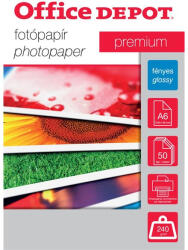 Office Depot Premium A6 240g fényes 50db fotópapír - pixelrodeo