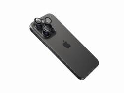 FIXED Camera Glass Apple iPhone 16 Pro/16 Pro Max üvegfólia - fekete (FIXGC2-1402-BK)