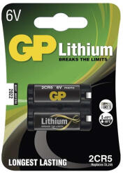 GP Batteries 2CR5 Lithium 6V 1db/bliszter fotó elem