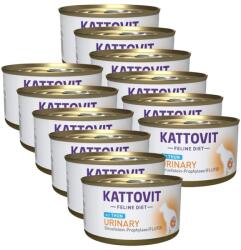 KATTOVIT Kattovit Urinar conserve de ton 12 x 85 g