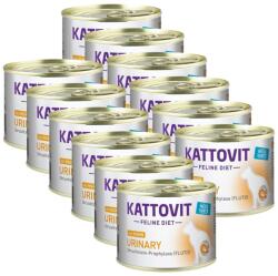 KATTOVIT Kattovit Urinar conserve de pui 12 x 185 g