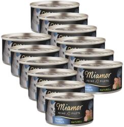 Miamor Miamor Feine Filets Naturell ton 12 x 80 g