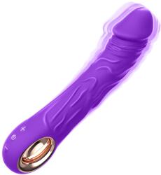 SuperLove Realistic Powerful G-Spot Vibrator Purple Vibrator