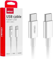 AFM Cablu date USB-C la USB-C, 60W 100cm FullLINK (5903293038963)