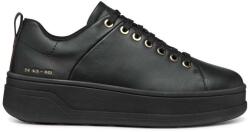 GEOX sneakers din piele D SPHERICA ECUB-2 culoarea negru, D46WVA 00085 C9997 9BYH-OBD18R_99X