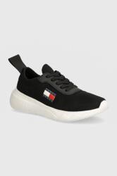 Tommy Hilfiger sneakers TJW KNIT RUNNER culoarea negru, EN0EN02564 PPYH-OBD1Y5_99X (EN0EN02564)