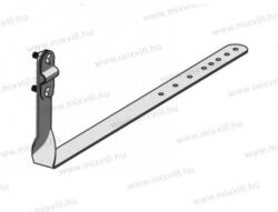 XBS MGKNC-11 A Tetővezeték tartó 90° 8-10mm köracélhoz 38cm hosszú (084611)