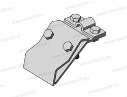 XBS MGNTO-02A Ereszcsatorna kapocs 8-10mm köracélhoz (040101)