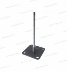 OMU System MGKNS-150 W110 80x80mm talpas univerzális villámvédelmi tartó M8 150mm magas (W110)