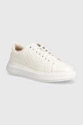 Calvin Klein sneakers CUPSOLE LACE UP SAFF MONO culoarea alb, HW0HW02103 9BYH-OBD0P6_00X