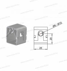 OMU System MGNBK 8-10 mm földelővezető és betonvasalás összekötésére 052601 (052601)