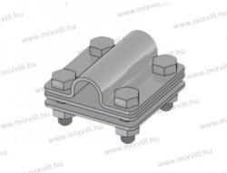 OMU System XBS MGKS-01/16-A-FeZn Multikapocs bekötő 16mm köracélhoz és 30mm laposvashoz Tüzihorganyzott (012150-VZN)