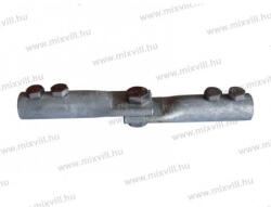 XBS MGCS-02-FeZn Leválasztókapocs 2 részes 8-10mm köracélhoz Tüzihorganyzott (35111-VZN)