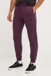 PUMA pantaloni de trening barbati, culoarea violet, cu imprimeu 9BYY-SPM07L_45X (849042)