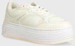 Calvin Klein sneakers BOLD PLATF LOW LACE MIX IN MTL 9BYH-OBD0KG_01X (YW0YW01471)