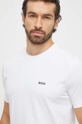 BOSS Green tricou pentru bărbați din bumbac cu elastan Tee PPYH-TSM00U_00X (50506373)