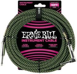 Ernie Ball P06077-EB 3 m Drept - Oblic Cablu de instrument (P06077)