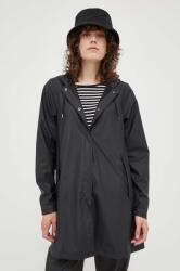 RAINS geacă de ploaie 18050 A-line W Jacket femei, culoarea negru, de tranziție 18050.01-01Black PPYX-KUD0IK_99X (18050.01)