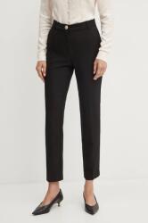 Marciano Guess pantaloni CELIA femei, culoarea negru, fason tigareta, high waist, 4BGB04 7046A 9BYH-SPD0KO_99X