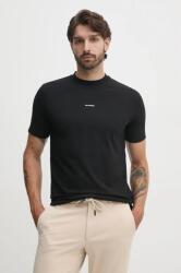 Karl Lagerfeld tricou barbati, culoarea negru, cu imprimeu, 544221.755053 9BYH-TSM130_99X