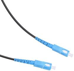 Extralink EX. 18716 Optikai Patch Kábel - SC/UPC Simplex, 50 m, Fekete
