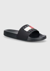Tommy Jeans papuci POOL SLIDE ESS barbati, culoarea albastru marin, EM0EM01191 PPYX-KLM03O_59A (EM0EM01191)