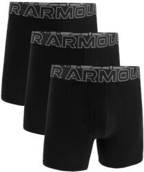 Under Armour M Perf Cotton férfi boxeralsó 6in 3pack Black - Under Armour M