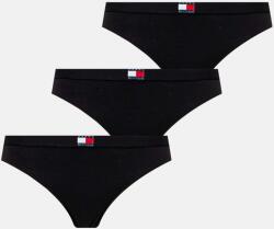 Tommy Hilfiger tanga 3-pack culoarea negru, UW0UW05641 9BYH-BID14R_99X (UW0UW05641)