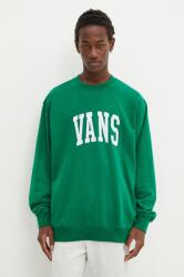 Vans bluza barbati, culoarea verde, cu imprimeu, VN000HP7J5F1 9BYH-BLM0E8_77X