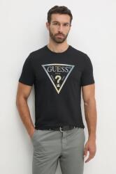 Guess tricou barbati, culoarea negru, cu imprimeu, M4BI35. J1314 9BYH-TSM18W_99X (M4BI35.J1314)