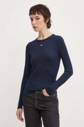 Tommy Jeans longsleeve pentru femei din bumbac cu elastan PPYH-BUD01E_59X (DW0DW17387)
