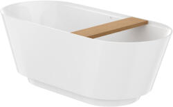 Roca Tura térben álló kád 170x75 cm ovális fehér A248671000 (A248671000)