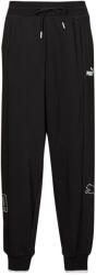 PUMA Pantaloni de trening Femei POWER COLORBLOCK HIGY WAIST Puma Negru US M