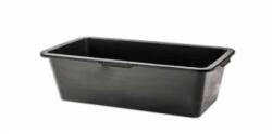 GimiHome Lada mortar 60 L, neagra, cauciuc gumat (54145) - esell - 52,35 RON