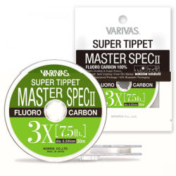 VARIVAS SUPER TIPPET MASTER SPEC ll FLUORO 1X 30m 0.260mm 11.7lb (V117106) - koi-farm