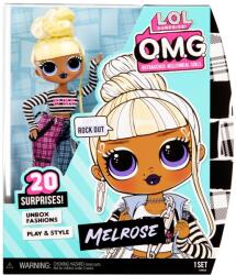 MGA Entertainment Papusa LOL Surprise OMG cu 20 de surprize, Series 6, Melrose, 581864EUC Papusa