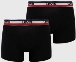 Levi's boxeralsó 2 db fekete, férfi - fekete L - answear - 10 990 Ft