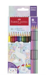 Faber-Castell Színes ceruza készlet 10+3db-os Faber-Castell Grip kastélyos unikornis