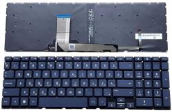 HP Victus 16-d 16-d0000 16-d0013dx 16t-d000 16-e 16-e0000 16-e0010nr 16-e0011wm 15-fa0000 15-fa0031dx 15-fb0000 15-fb0015nr háttérvilágítással (backlit) kék magyar (HU) laptop/notebook billentyűzet gyári