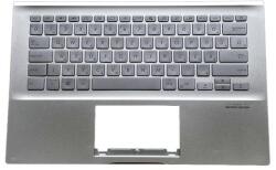 ASUS VivoBook X431F X431FA S431F S431FA series 90NB0LR4-R31HU0 háttérvilágítással (backlit) ezüst (silver) burkolattal (topcase) magyar (HU) laptop/notebook billentyűzet gyári