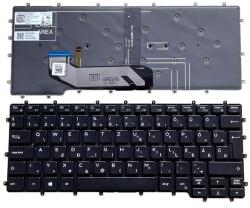 Dell Latitude 7400 2-in-1 9410 P110G háttérvilágítással (backlit) magyar (HU) fekete laptop/notebook billentyűzet gyári