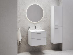 RAVAK Chrome II SD 80 fehér, króm fogantyúval 152 mm X000001774 (X000001774)