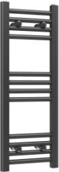 Gamma Törölközőszárító radiátor, Basic 30cm x 80cm, fekete (BASIC-8030-BK)