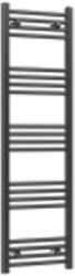 Gamma Törölközőszárító radiátor, Basic 40cm x 140cm, fekete (BASIC-14040-BK)